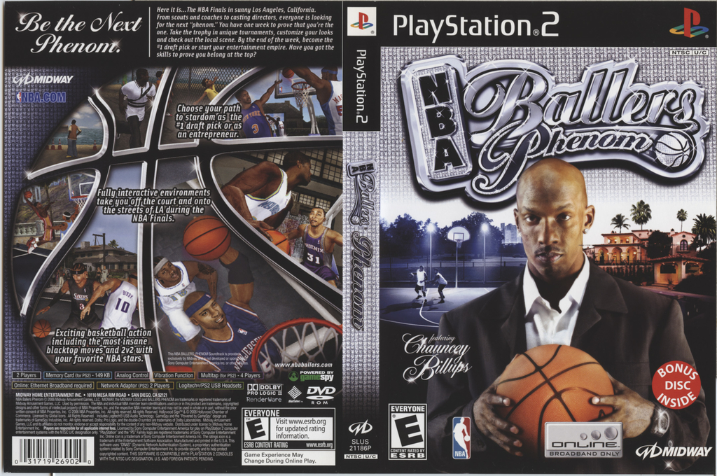 NBA Ballers - Phenom — box-texture (US)