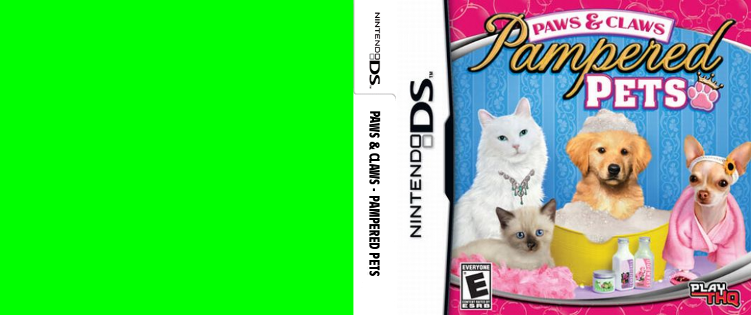 Paws & Claws - Pampered Pets — box-texture (US)