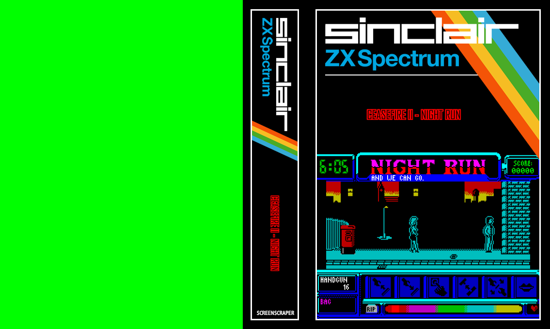 Ceasefire II - Night Run — box-texture (SS)