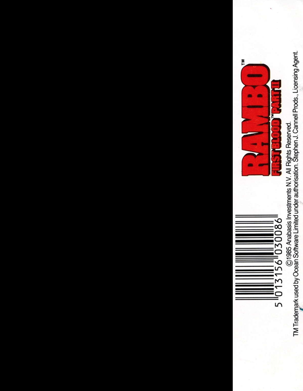 Rambo - First Blood Part 2 — box-2D-back (EU)