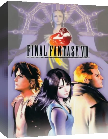 Final Fantasy VIII — box-3D (WOR)