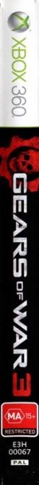 Gears of War 3 — box-2D-side (AU)