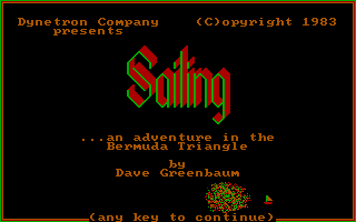 Sailing... an adventure in the Bermuda Triangle box art