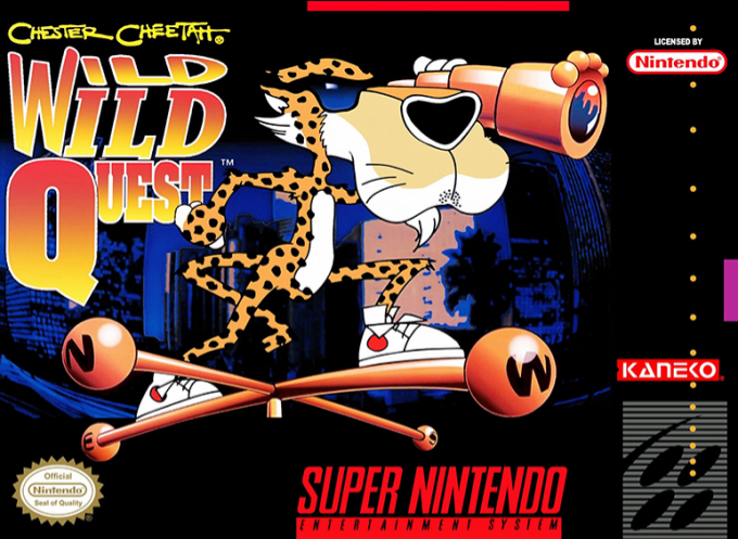 Chester Cheetah - Wild Wild Quest box art
