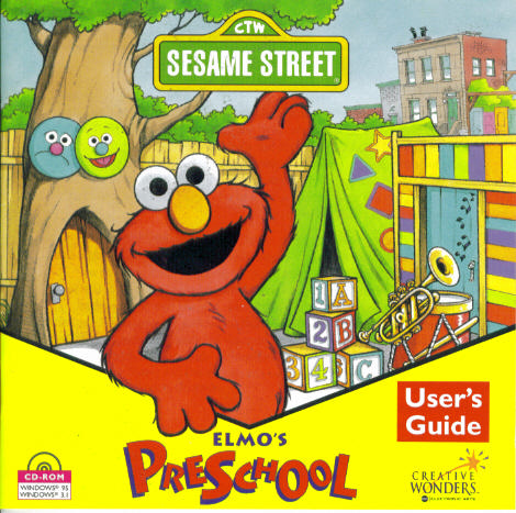 Sesame Street Elmo's Preschool box art