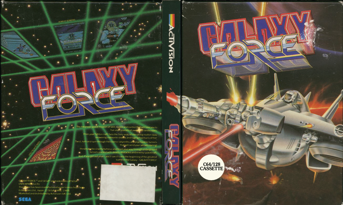 Galaxy Force II — box-texture (EU)