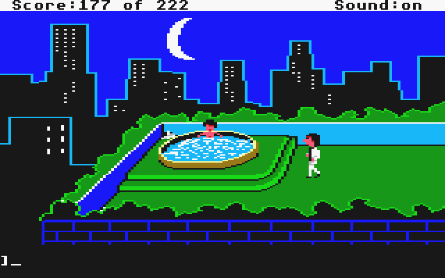 Leisure Suit Larry in - The Land of the Lounge Lizards — ss (WOR)