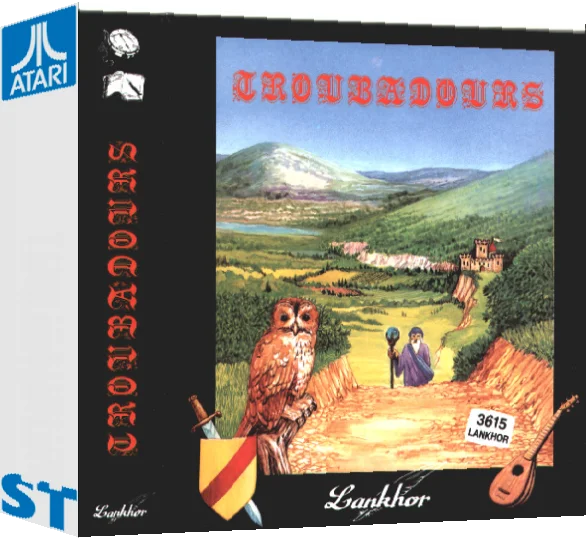 Troubadours — box-3D (EU)