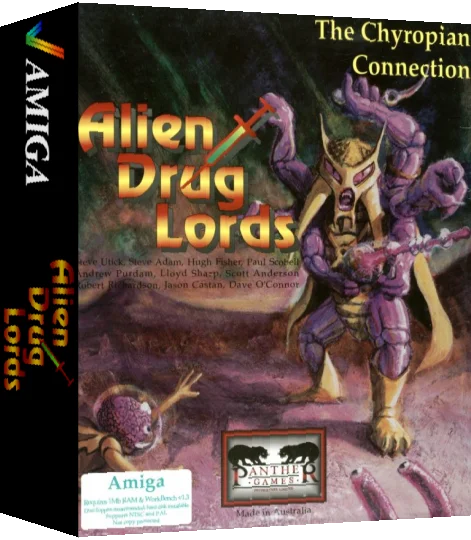 Alien Drug Lords - The Chyropian Connection — box-3D (WOR)