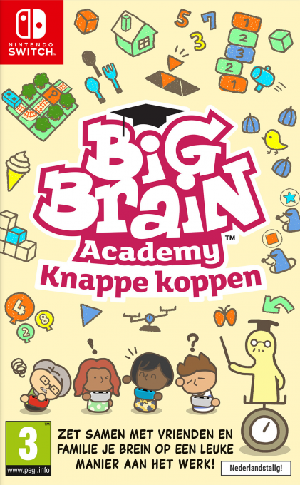 Big Brain Academy - Brain vs. Brain — box-2D (NL)