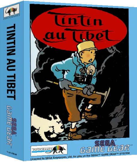 Tintin in Tibet — box-3D (EU)