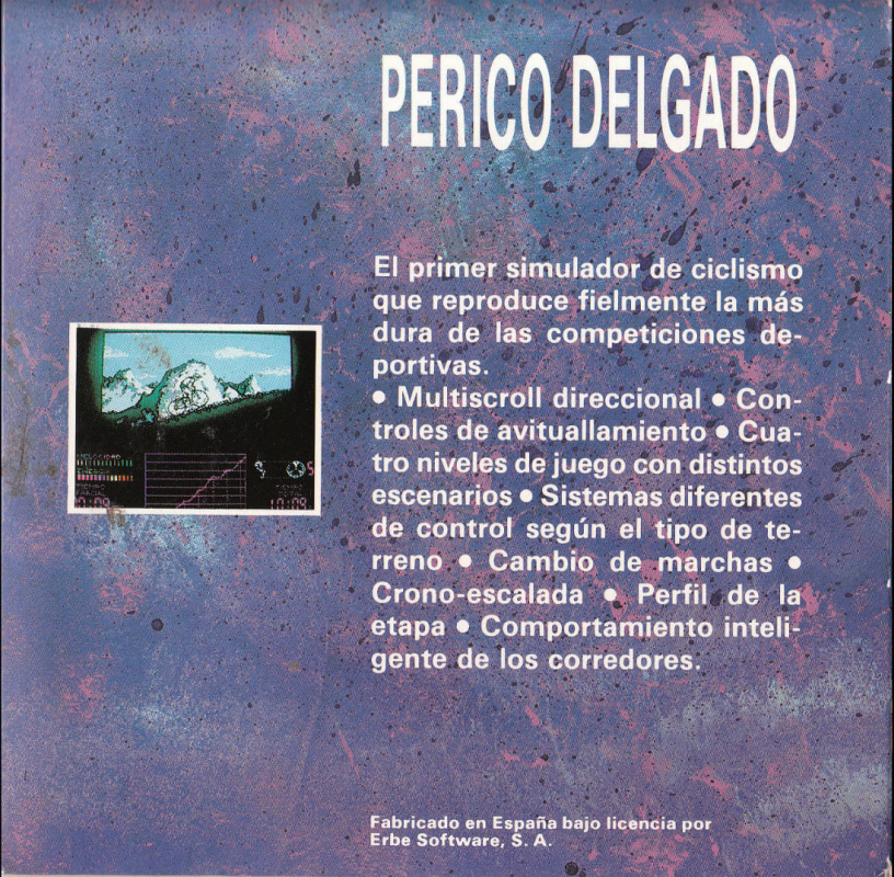 Perico Delgado Maillot Amarillo — box-2D-back (SP)