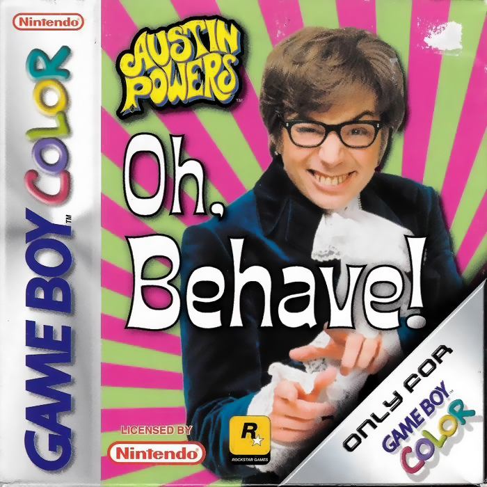 Austin Powers : Oh, Behave! — box-2D (EU)