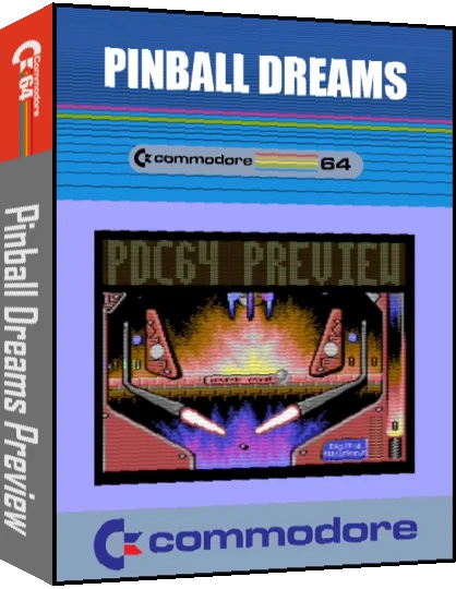 Pinball Dreams Preview — box-3D (CUS)