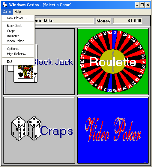 Video Casino Games — sstitle (WOR)