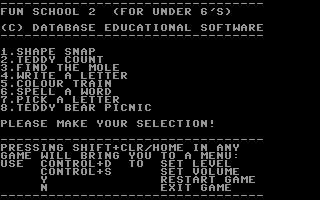 Fun School 2 : For under 6's — sstitle (WOR)