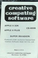 Apple Invader box art