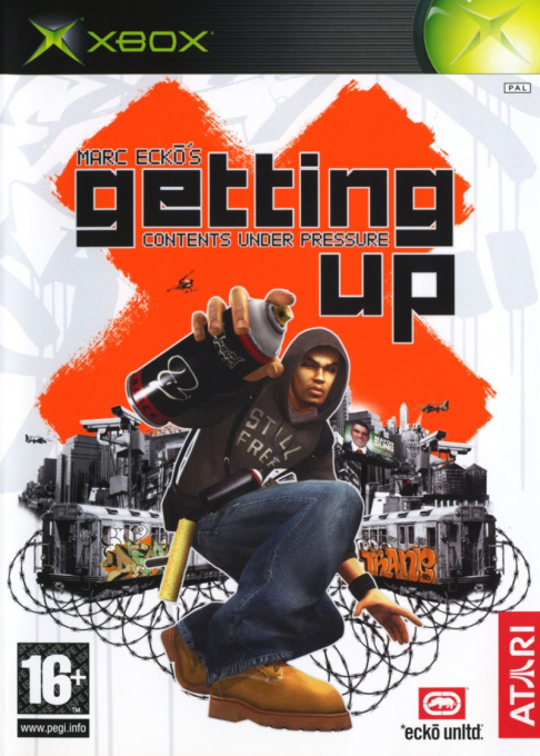 Marc Ecko's Getting Up - Contents Under Pressure — box-2D (UK)