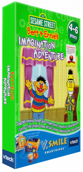 Bert And Ernie's Imagination Adventure — box-3D (US)