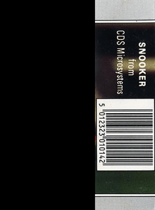 Steve Davis Snooker — box-2D-back (EU)