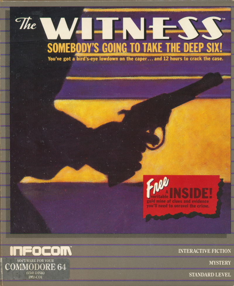 Witness, The box art