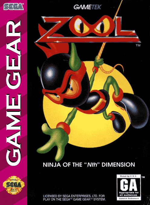 Zool - Ninja of the “Nth” Dimension box art