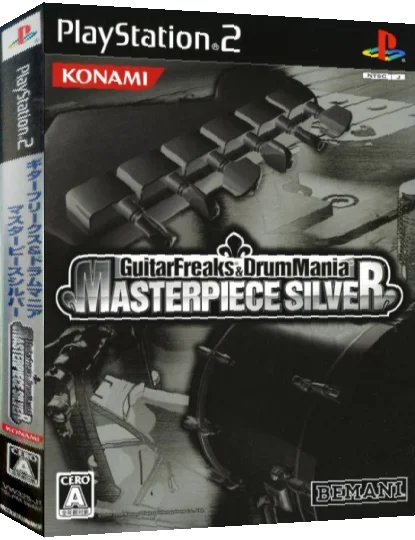 GuitarFreaks & DrumMania Masterpiece Silver — box-3D (JP)