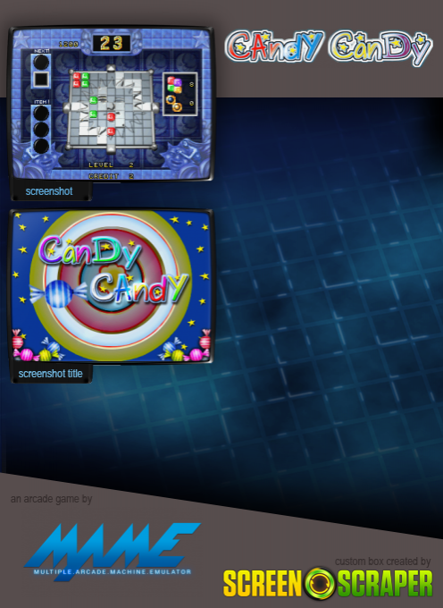 Candy Candy — box-2D-back (SS)