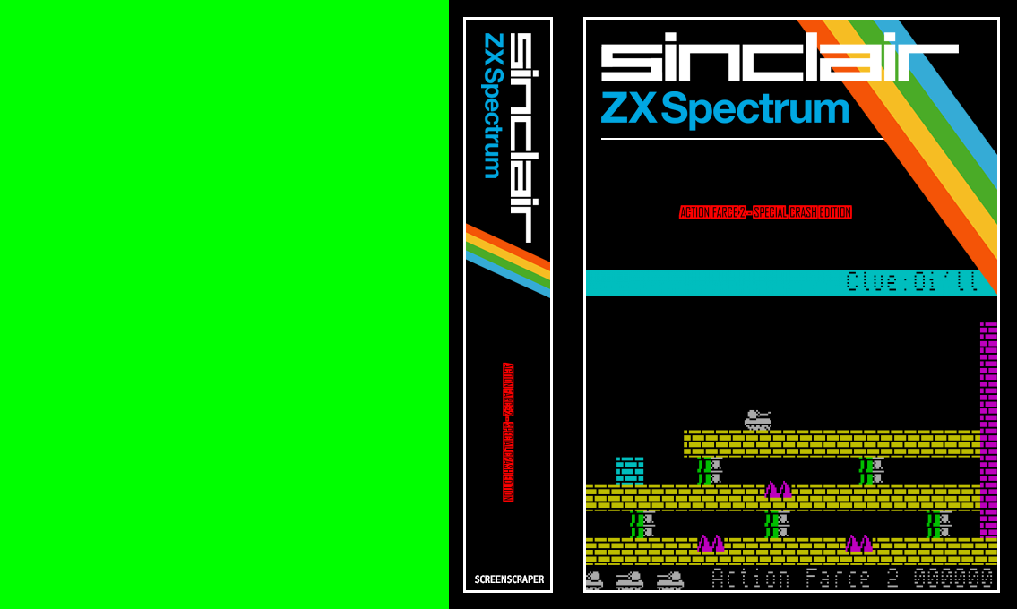 Action Farce II - Special Crash Edition — box-texture (SS)
