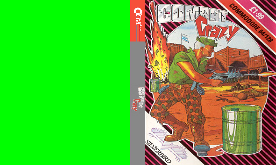 Combat Crazy : Warbringer — box-texture (EU)