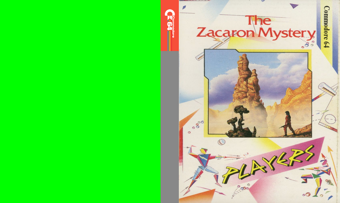 The Zacaron Mystery : Prutor — box-texture (EU)