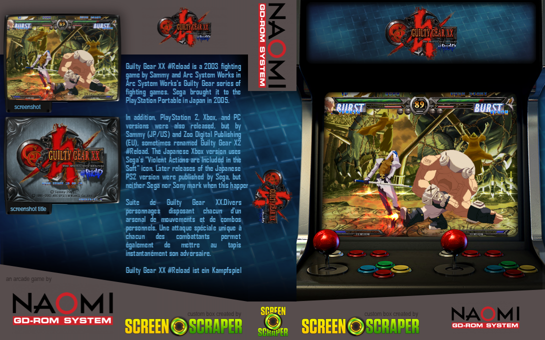 Guilty Gear Xx #reload — box-texture (SS)