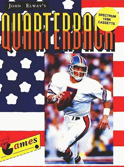 John Elway's Quarterback box art