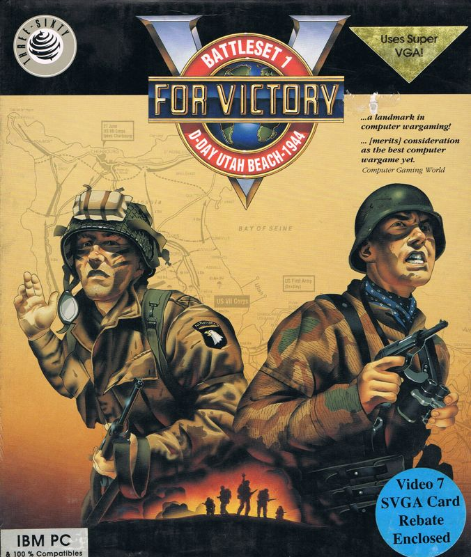 V For Victory - D-day Utah Beach box art