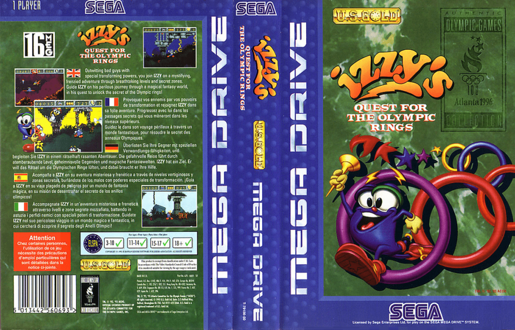 Izzy's Quest For The Olympic Rings — box-texture (EU)