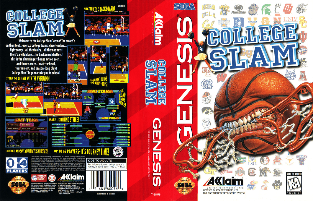 College Slam — box-texture (US)