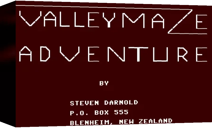 Valleymaze Adventure — box-3D (WOR)