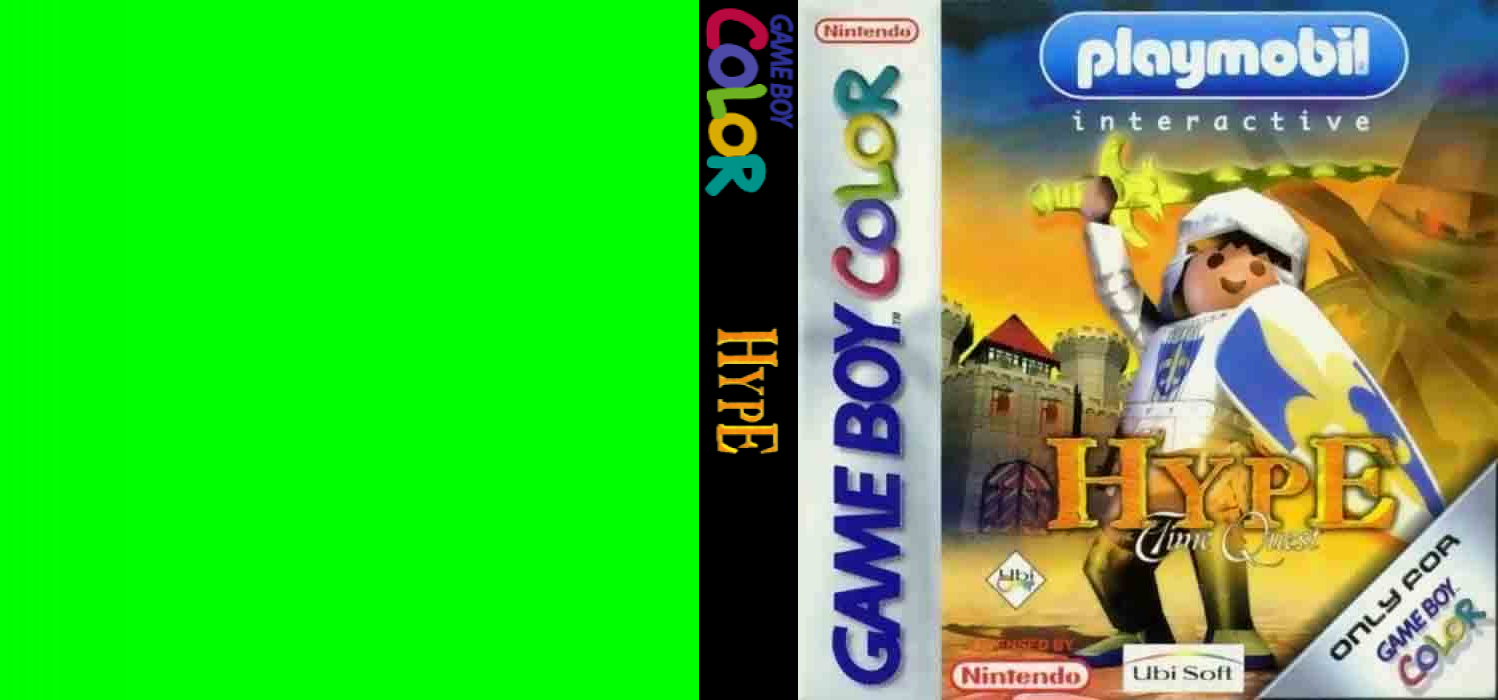 Hype - The Time Quest — box-texture (EU)