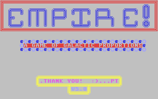 Empire! : A Game of Galactic Proportions — sstitle (WOR)