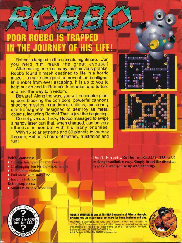 Robbo — box-2D-back (US)