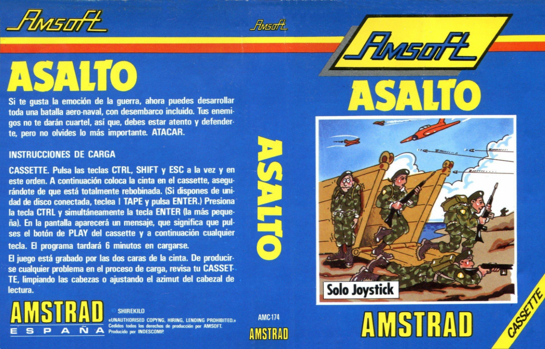 Assault On Port Stanley — box-texture (SP)