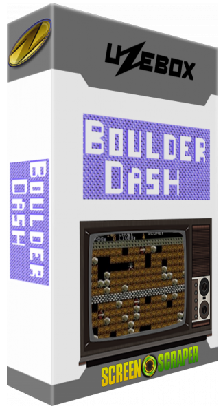 Boulder Dash — box-3D (SS)