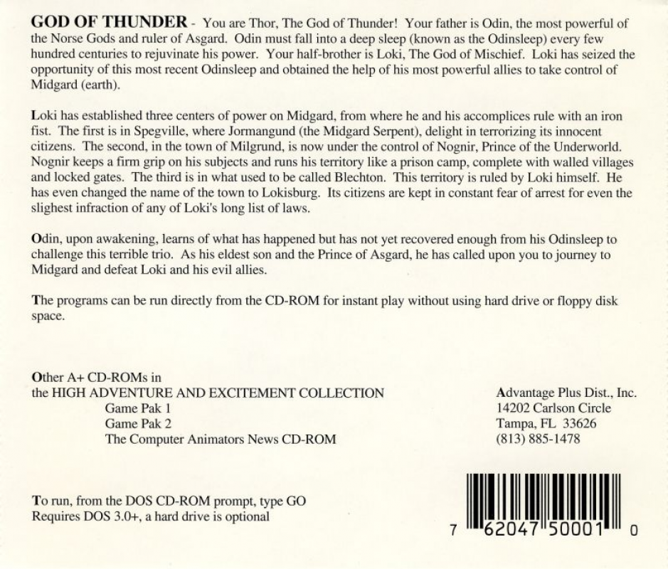 God Of Thunder — box-2D-back (CUS)