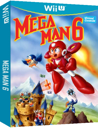 Mega Man 6 — box-3D (CUS)