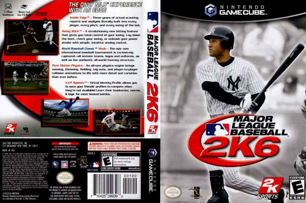 Major League Baseball 2K6 — box-texture (US)