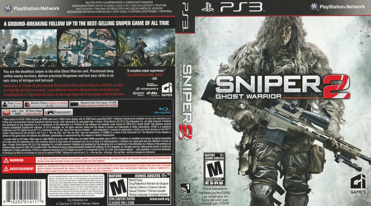 Sniper - Ghost Warrior 2 — box-texture (CA)