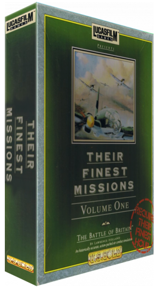 Their Finest Missions - Volume 1 — box-3D (EU)