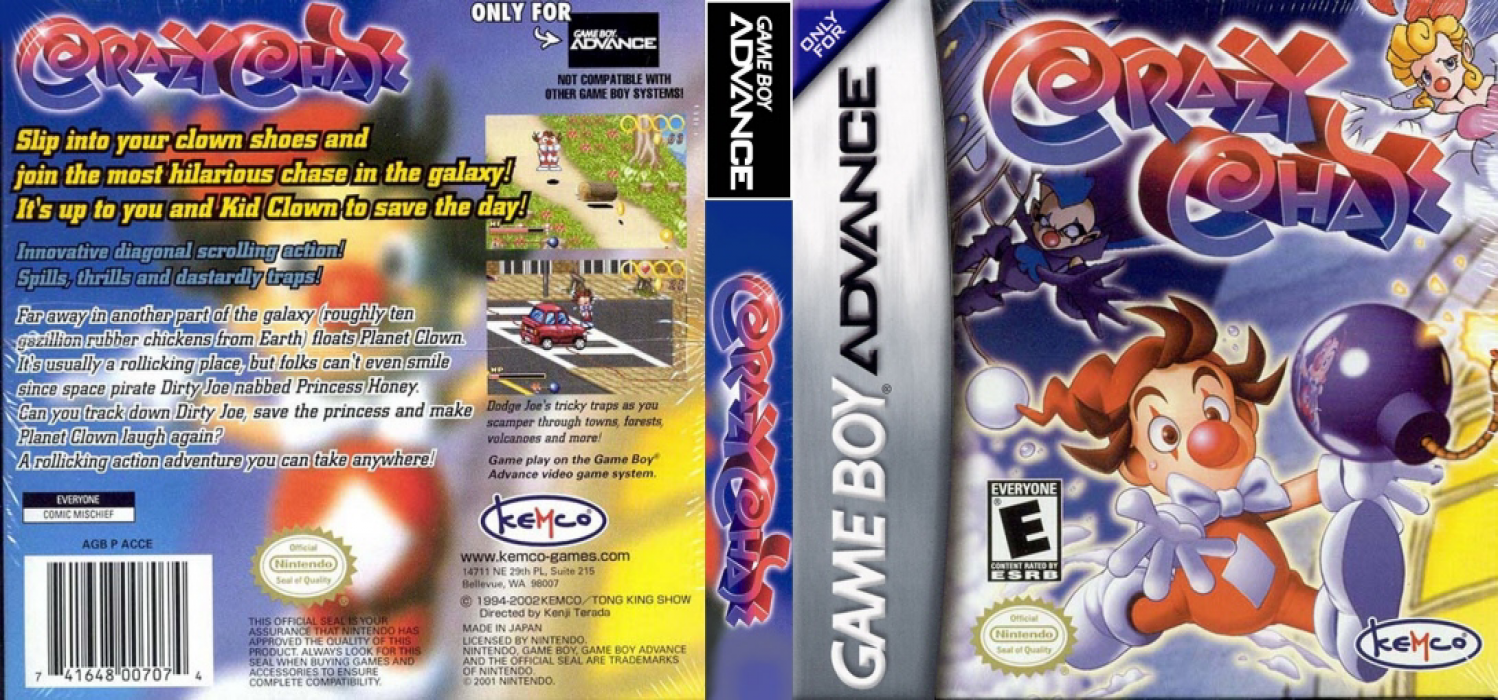 Crazy Chase — box-texture (US)