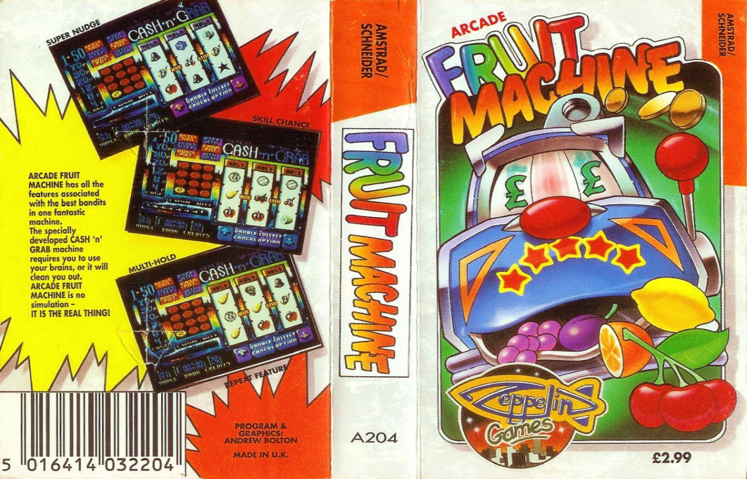Arcade Fruit Machine — box-texture (EU)