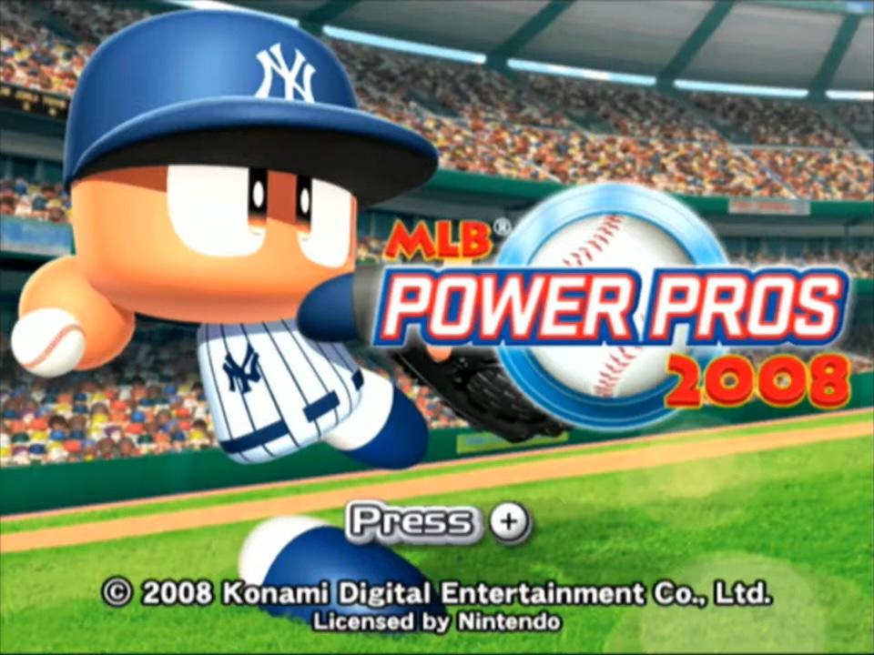 MLB Power Pros 2008 — sstitle (WOR)